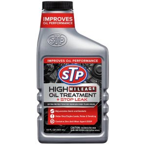 STP HIGH MILEAGE OIL TREATMENT