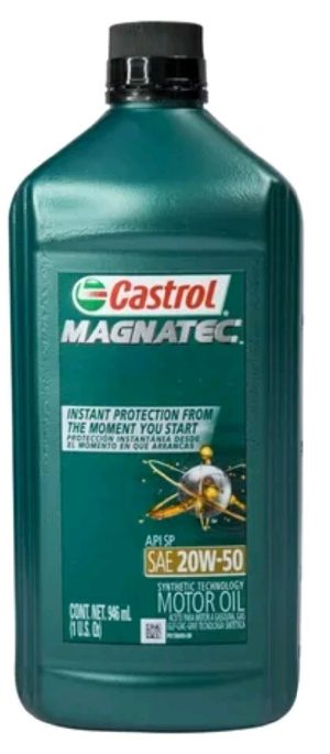 CASTROL SEMI SINTETICO 20W-50 1/4