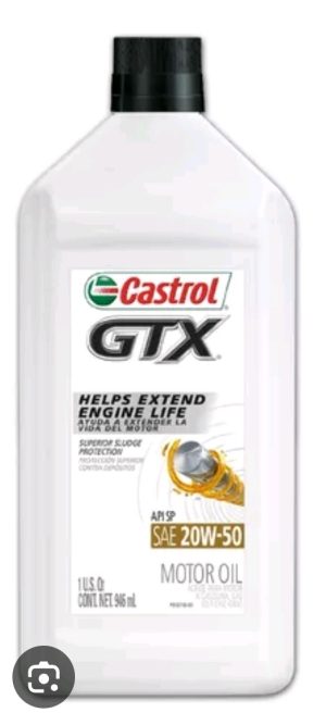 CASTROL MINERAL 20W-50 1/4