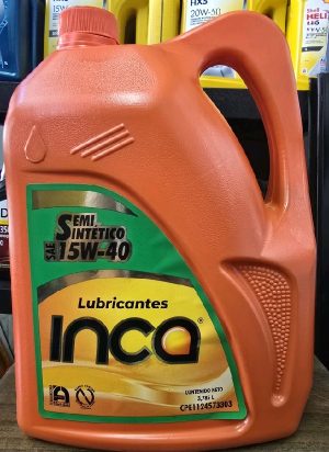 INCA SEMI SINTETICO 15W-40 GALON