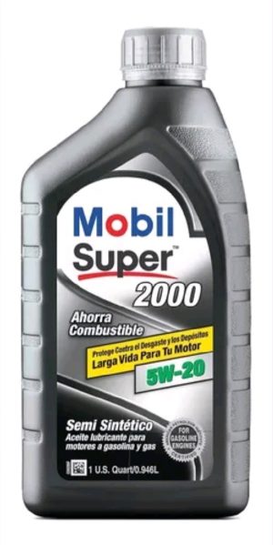 MOBIL SEMI SINTETICO 5W-20 1/4