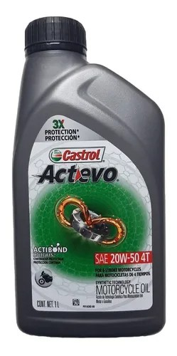 CASTROL 4 TIEMPO 20W50 1/4