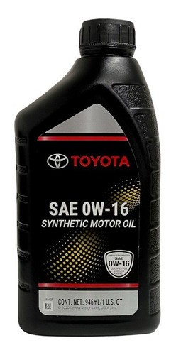 TOYOTA SINTETICO 0W-16 1/4