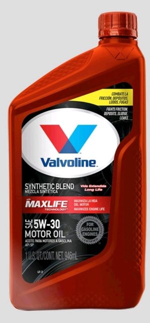 VALVOLINE SEMI SINTETICO 5W-30 1/4