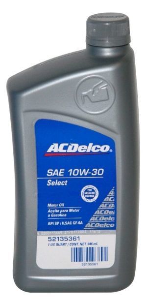 ACDELCO SEMI SINTETICO 10W-30 1/4
