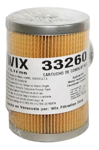 FILTRO DE COMBUSTIBLE IZUZU WIX 33260