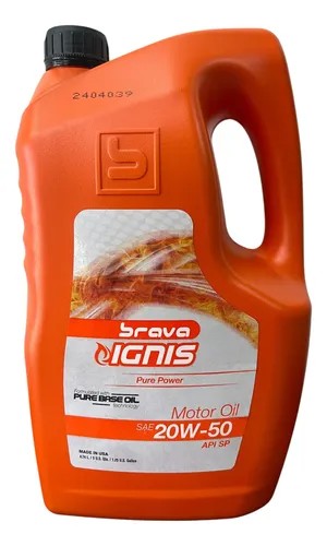 BRAVA MINERAL 20W50 GALON