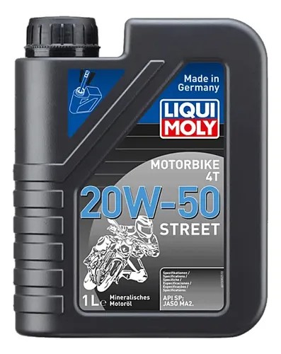 LIQUI MOLY MINERAL 20W-50 4 TIEMPO STREET 1LT.