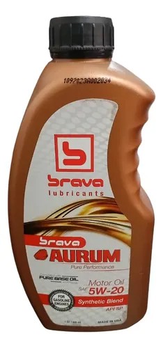 BRAVA SEMI SINTETICO 5W20 1/4