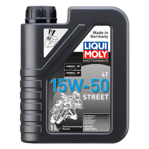 LIQUI MOLY SINTETICO 15W-50 4 TIEMPO STREET 1LT