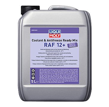 REFRIGERANTE LIQUI MOLY RAF 12+ 50/50 5LT.