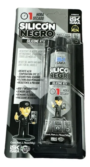 Silicon negro ISAKA 50g